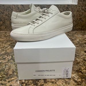 COMMON PROJECTS ORIGINALS ACHILLES LOW WARM WHITE SIZE 41